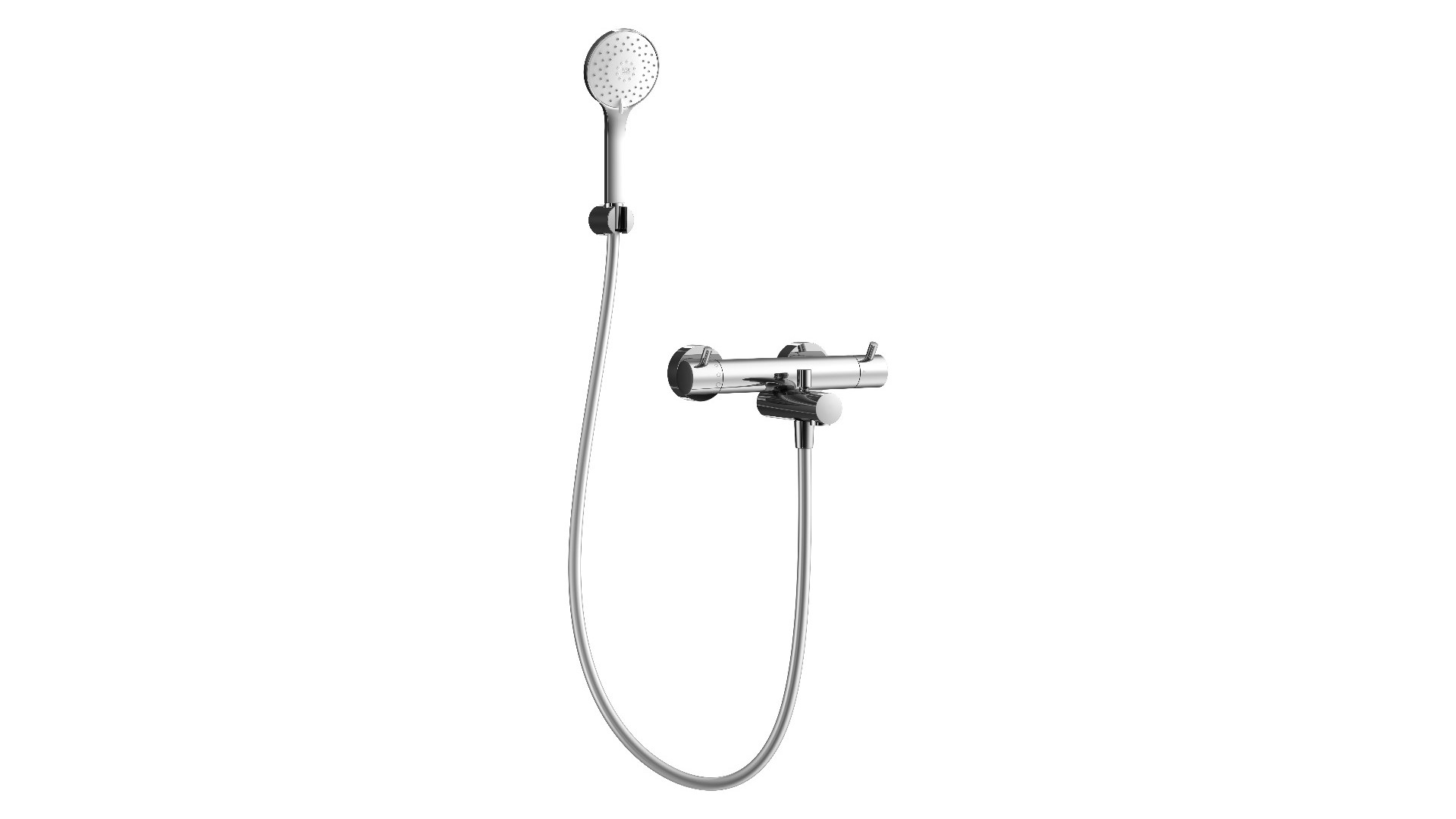 Mitigeur thermostatique pour baignoire Rond