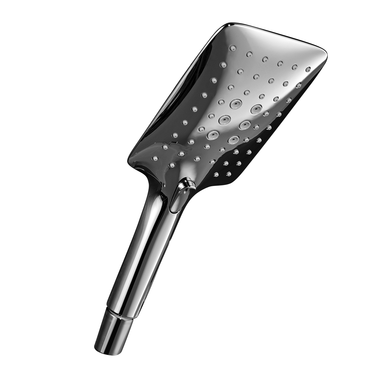 Douchette design AquaSwitch Softcube, avec flexible de douche
